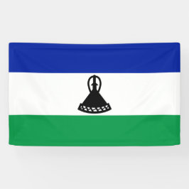 Vlag van Lesotho Spandoek