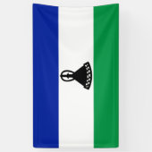 Vlag van Lesotho Spandoek (Verticaal)