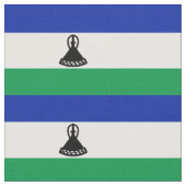 Vlag van Lesotho Stof (Close Up)