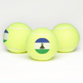 Vlag van Lesotho Tennisballen (Multi)