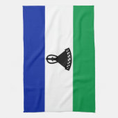 Vlag van Lesotho Theedoek (Verticaal)