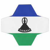 Vlag van Lesotho Voetbal (Enkel)