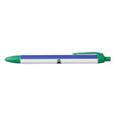 Vlag van Lesotho Zwarte Inkt Pen (Bovenkant)