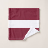 vlag van Letland Bad Handdoek (Wasdoekje)