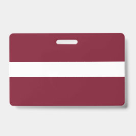 vlag van Letland Badge