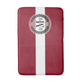 Vlag van Letland Badmat (Voorkant Verticaal)