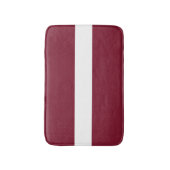 vlag van Letland Badmat (Voorkant Verticaal)