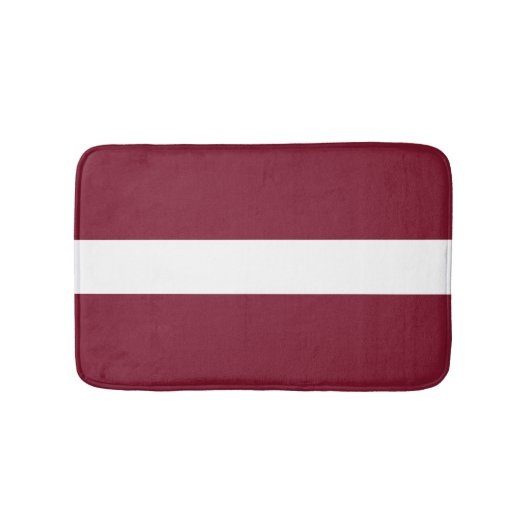 vlag van Letland Badmat (Voorkant)