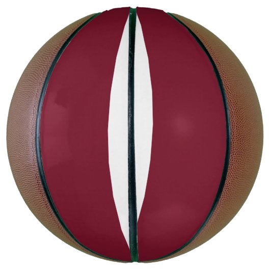 vlag van Letland Basketbal (Verticaal)