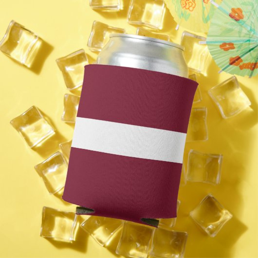 vlag van Letland Blikjeskoeler (Insitu Zomer)