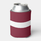 vlag van Letland Blikjeskoeler (Blikje Voorkant)