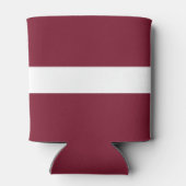 vlag van Letland Blikjeskoeler (Achterkant)