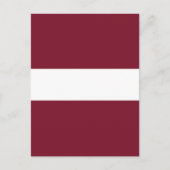 vlag van Letland Briefkaart (Voorkant)