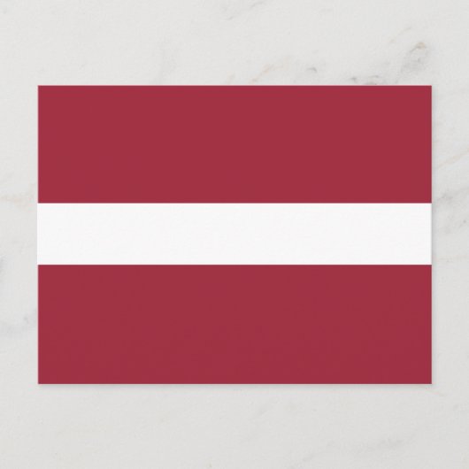 Vlag van Letland Briefkaart (Voorkant)
