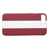 Vlag van Letland Case-Mate iPhone Case (Achterkant (Horizontaal))