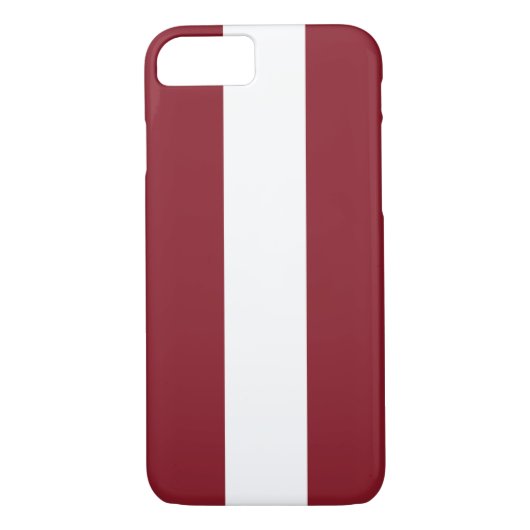 Vlag van Letland Case-Mate iPhone Case (Achterkant)