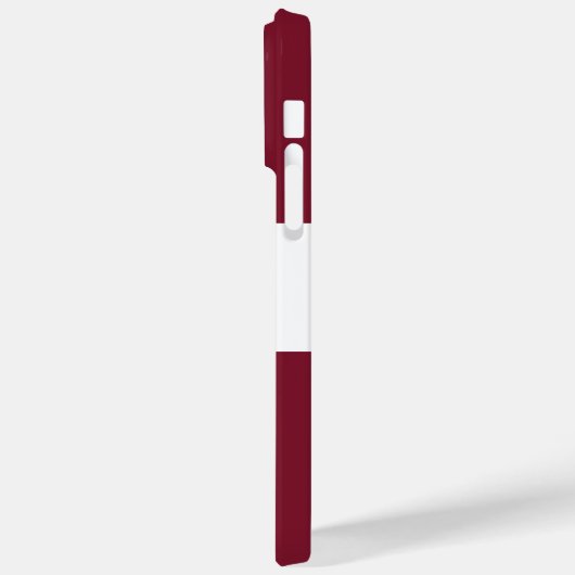 vlag van Letland Case-Mate iPhone Case (Achterkant / Links)