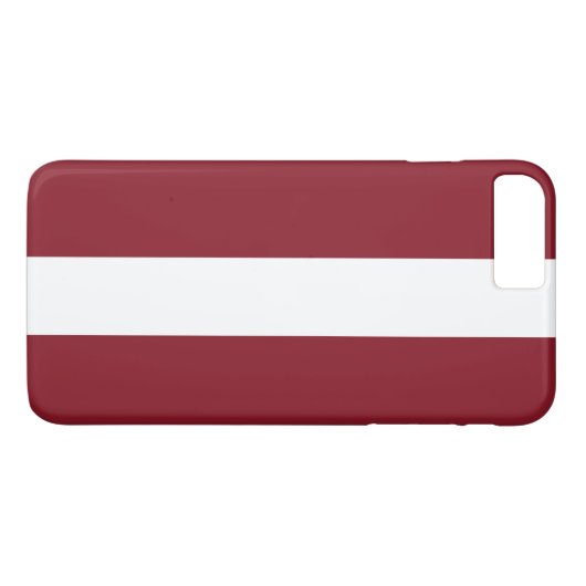 Vlag van Letland Case-Mate iPhone Case (Achterkant (Horizontaal))