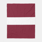 vlag van Letland Fleece Deken (Voorkant)