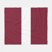 vlag van Letland Fleece Deken (Voorkant (Horizontaal))