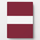 vlag van Letland Fotoplaat (voorkant)