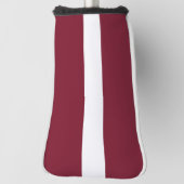 vlag van Letland Golfheadcover (Draai 90)