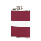 vlag van Letland Heupfles (Links)