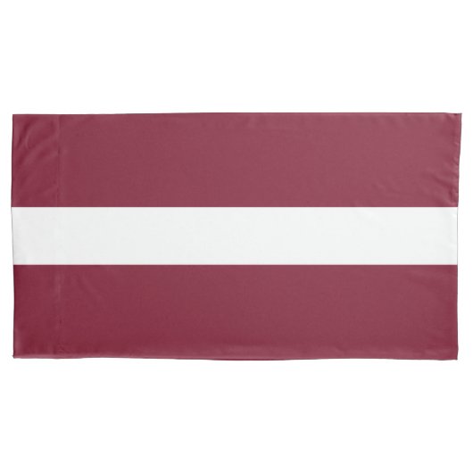 vlag van Letland Kussensloop (Voorkant)