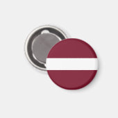 vlag van Letland Magneet (Voorkant / Achterkant)