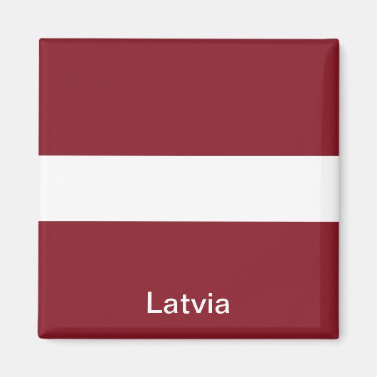 Vlag van Letland Magneet (Voorkant)