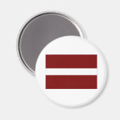 Vlag van Letland Magneet (Voorkant / Achterkant)