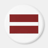 Vlag van Letland Magneet (Voorkant)