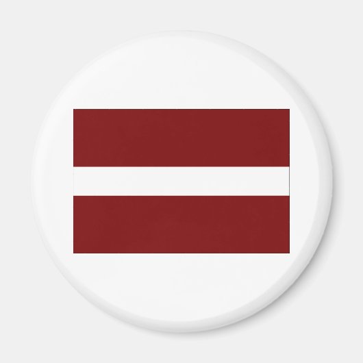 Vlag van Letland Magneet (Voorkant)