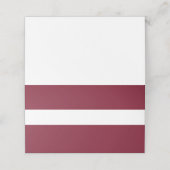 vlag van Letland Plaatskaartje (Buitenkant ongevouwen)
