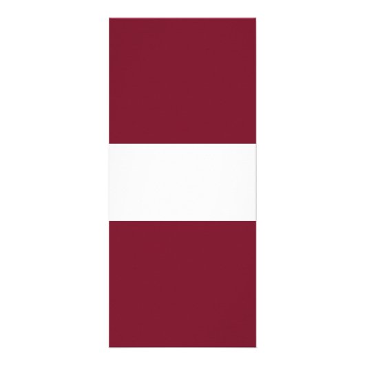 vlag van Letland Reclamekaart (Voorkant)