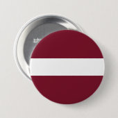 vlag van Letland Ronde Button 7,6 Cm (Voorkant /achterkant)