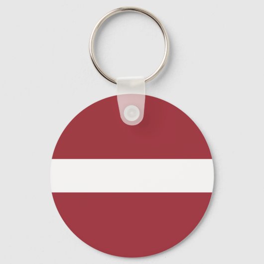 Vlag van Letland Sleutelhanger (Voorkant)