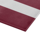 vlag van Letland Snijplank (Hoek)