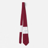 vlag van Letland Stropdas (Achterkant)