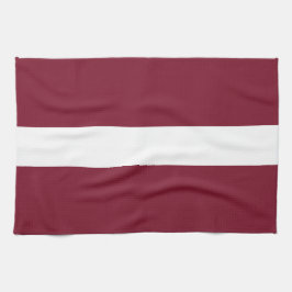 vlag van Letland Theedoek