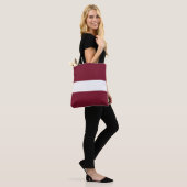 vlag van Letland Tote Bag (Op model)