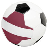 vlag van Letland Voetbal (Drie kwart)