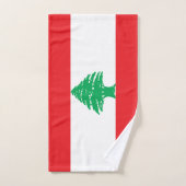 Vlag van Libanon Bad Handdoek (Handdoek)