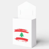 Vlag van Libanon Bedankdoosjes (Geopend)
