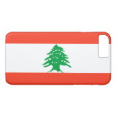 Vlag van Libanon Case-Mate iPhone Case (Achterkant (Horizontaal))