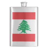 Vlag van Libanon Flacon (Voorkant)