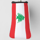 Vlag van Libanon Golfheadcover (Draai 90)