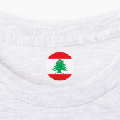Vlag van Libanon Labels (Aangebracht)