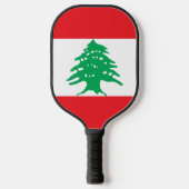 Vlag van Libanon Pickleball Paddle (Voorkant)