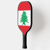 Vlag van Libanon Pickleball Paddle (Links)